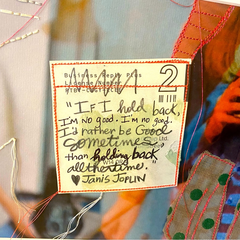 Janis Joplin Daily Devotional Quote